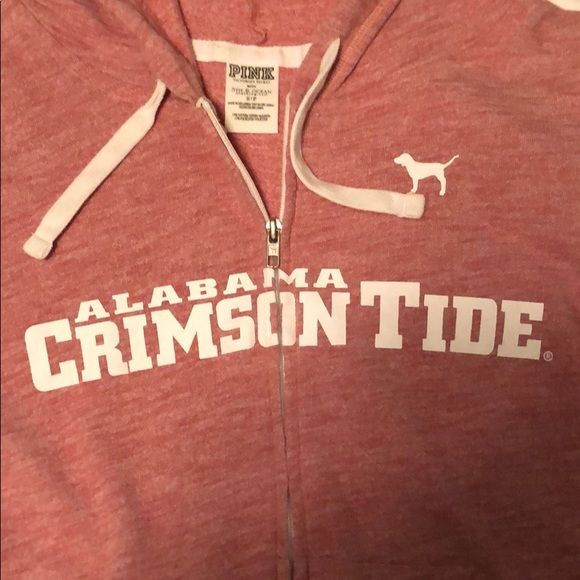Pink Alabama Crimson Tide Zip-up - Picture 2 of 2